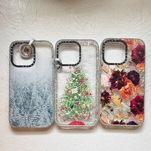 Casetify Winter Wonderland and Floral Phone Cases iPhone 13 Pro